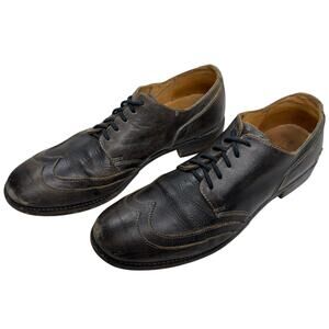 Bed‎ Stu Men's Basalt Derby Wingtip Gray Brown Leather Mens Size 11